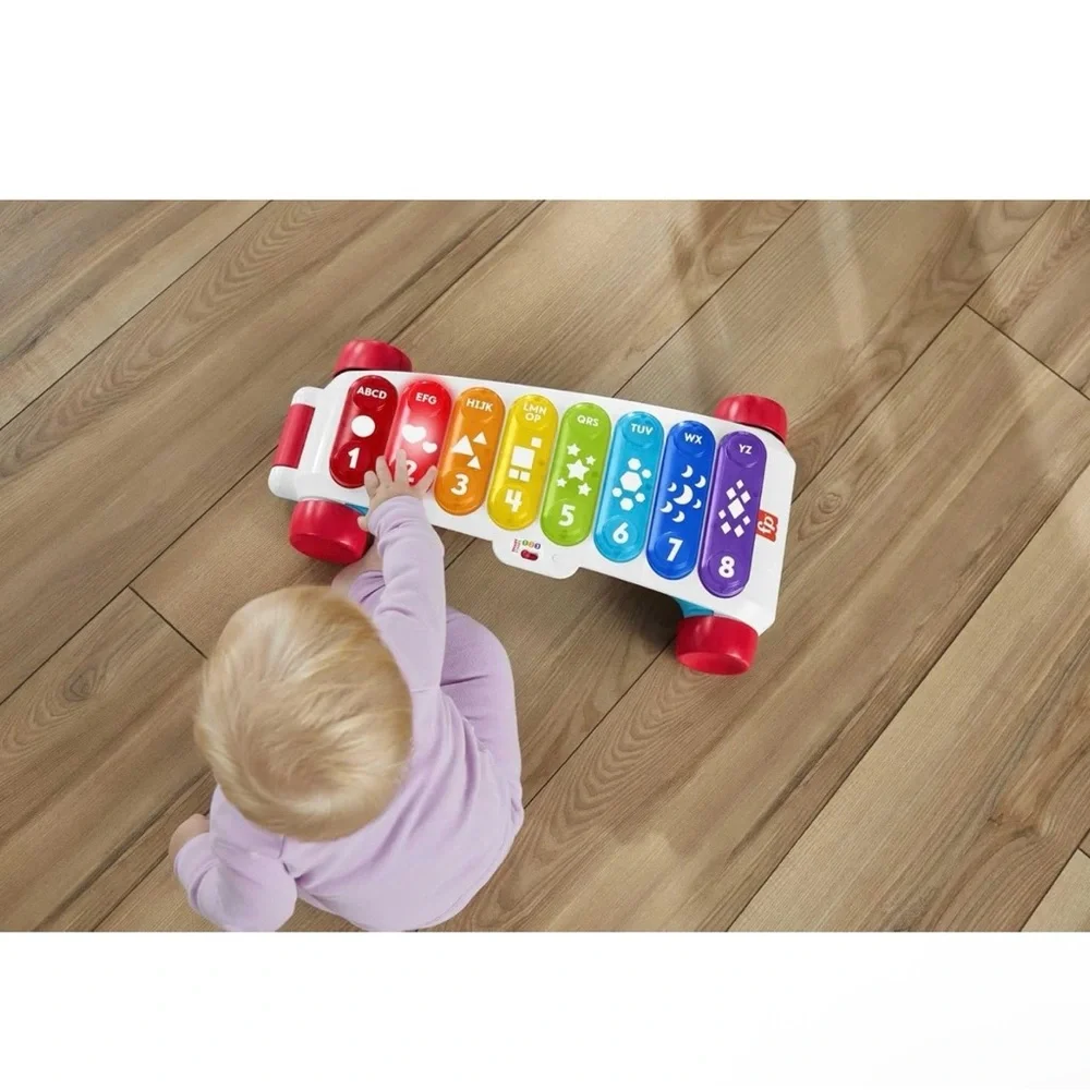 Fisher-Price Baby to Toddler Learning Toy Giant Light-Up Xylophone